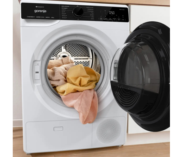 ZESTAW Gorenje Suszarka DPNA83WIFI+Pralka WPNA84A2ALWIFI+Nóżki AW012 - 1551515 - zdjęcie 7